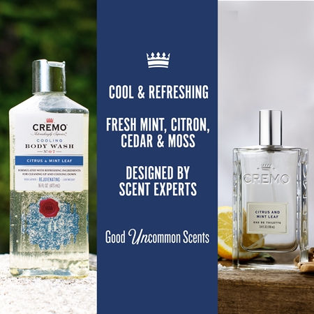 Cremo Citrus & Mint Leaf Gift Set lahjasetti miehille