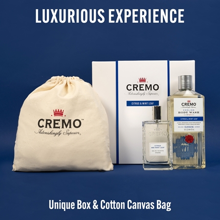 Cremo Citrus & Mint Leaf Gift Set lahjasetti miehille