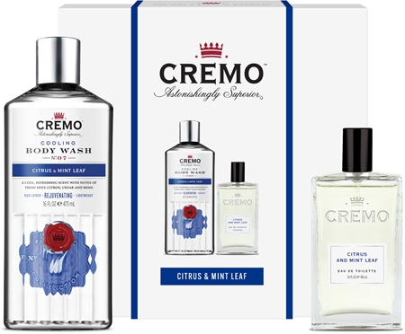 Cremo Citrus & Mint Leaf Gift Set lahjasetti miehille