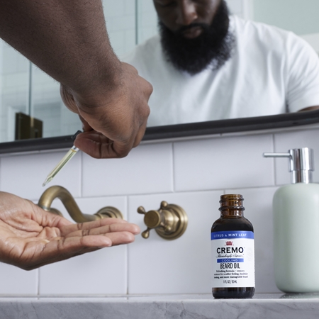 Cremo Cooling Beard Oil Citrus & Mint Leaf olej na vousy