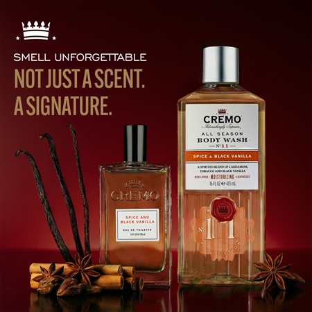 Cremo Spice & Black Vanilla Gift Set poklon set za muškarce