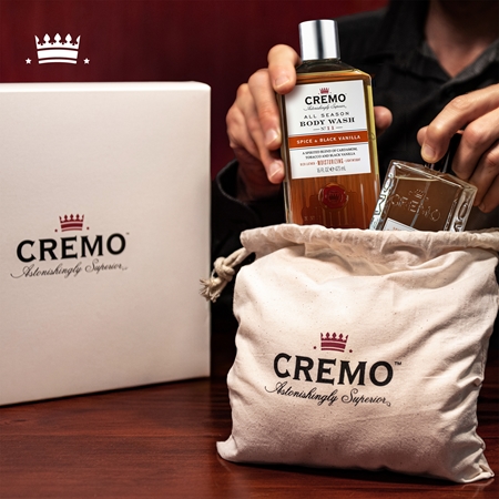 Cremo Spice & Black Vanilla Gift Set poklon set za muškarce