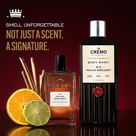 Cremo Italian Bergamot Gift Set zestaw upominkowy dla mężczyzn