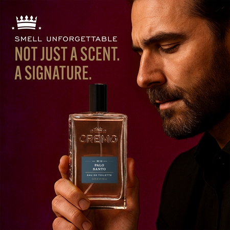 Cremo Palo Santo eau de toilette for men Woody & Sensual