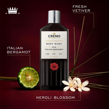 Cremo Italian Bergamot Gel douche pour homme
