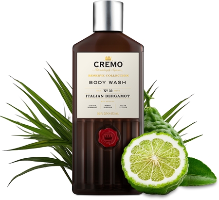Cremo Italian Bergamot душ гел за мъже