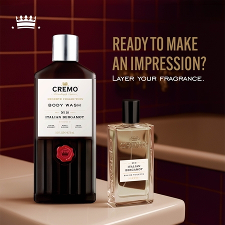 Cremo Italian Bergamot Gel douche pour homme