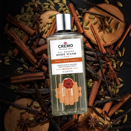 Cremo Spice & Black Vanilla Body Wash душ гел за мъже