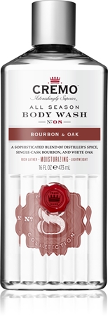Cremo Body wash Bourbon & Oak Duschgel für Herren