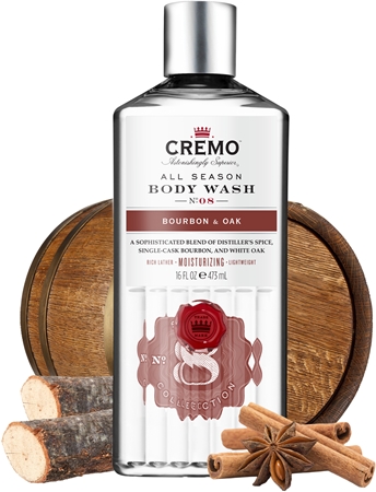 Cremo Bourbon & Oak Mazgāšanās ķermeņa līdzeklis vīriešiem