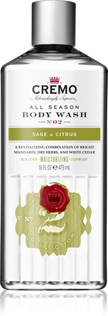 Cremo Sage and Citrus Body Wash body wash