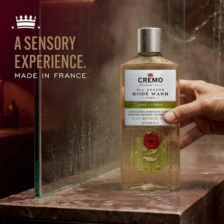 Cremo Citrus & Mint Leaf τζελ για ντους για άντρες