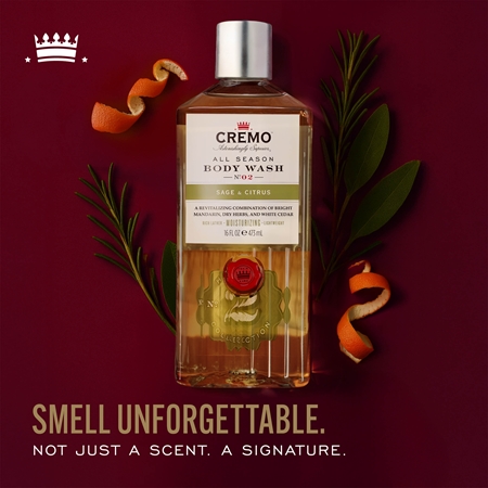 Cremo Citrus & Mint Leaf τζελ για ντους για άντρες