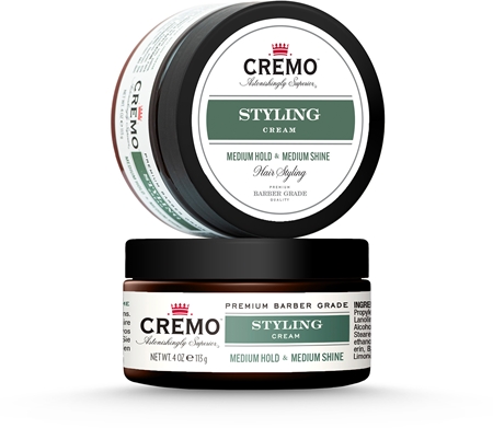 Cremo Hair Styling Cream Medium Styling Fugtgivende styling creme til Hår
