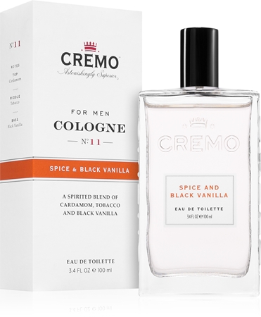 Cremo Spice & Black Vanilla toaletna voda za muškarce Sweet & Spicy