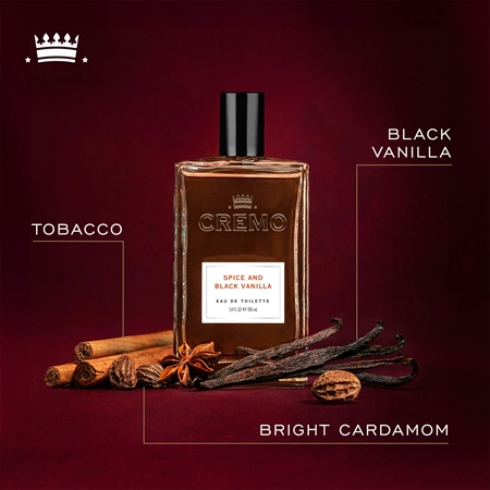 Cremo Spice & Black Vanilla toaletna voda za muškarce Sweet & Spicy
