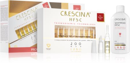 Crescina Transdermic 200 Re-Growth Set zur Unterstützung des Haarwachstums