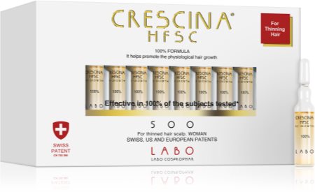 Crescina 500 Re-Growth hajnövekedést serkentő ápolás hölgyeknek