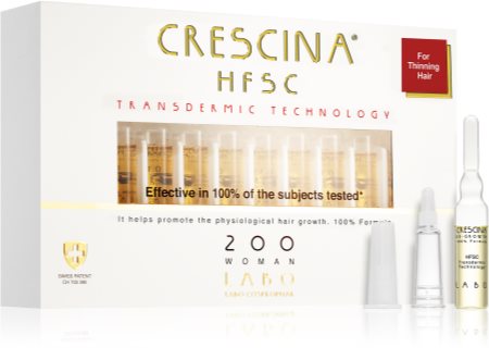 Crescina Transdermic 200 Re-Growth Pflege zur Förderung des Haarwachstums für Damen