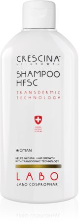 Crescina Transdermic Shampoo gegen Haarausfall und schütteres Haar für Damen