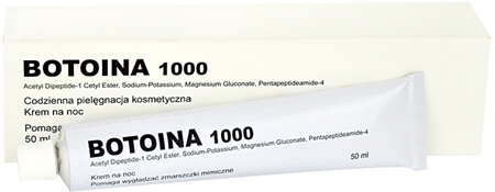 Crescina Botoina 1000 Nachtcreme gegen Falten für alle Hauttypen