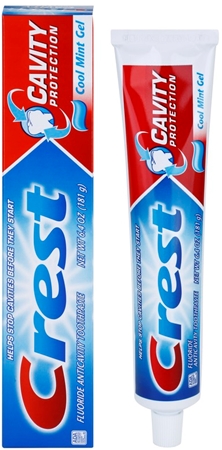 Crest Cavity Protection Cool Mint gel dentaire