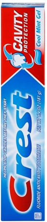Crest Cavity Protection Cool Mint gel dentaire
