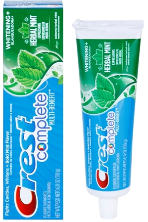 Crest Complete Herbal Mint Whitening+ Toothpaste with Whitening Effect