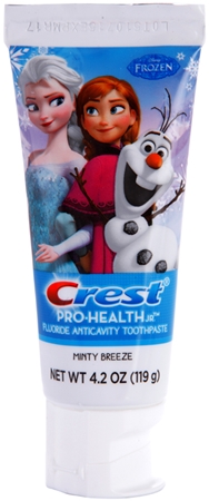 Crest Pro-Health Jr. Disney Frozen Toothpaste for Children For Tooth Enamel Reinforcement