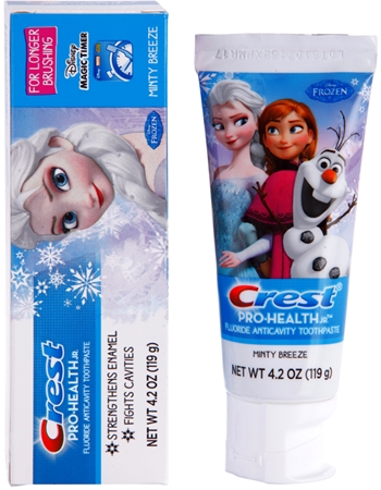 Crest Pro-Health Jr. Disney Frozen Toothpaste for Children For Tooth Enamel Reinforcement