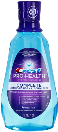 Crest Pro-Health Complete Refreshing Mouthwash 6 In 1