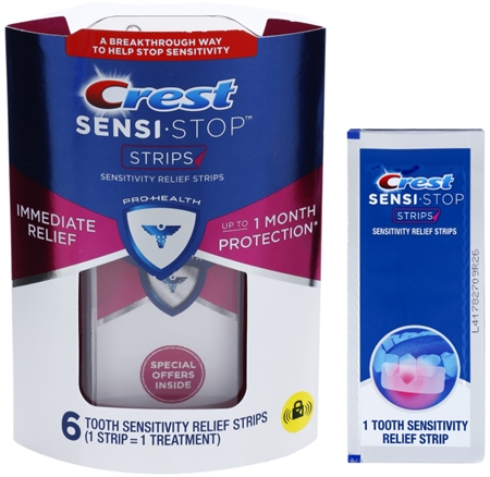 Crest Sensi Stop Strips for Sensitive Teeth