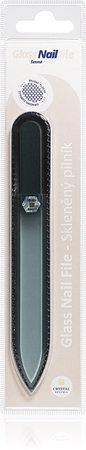 Crystal Bohemia Black lasinen kynsiviila kaksipuolinen