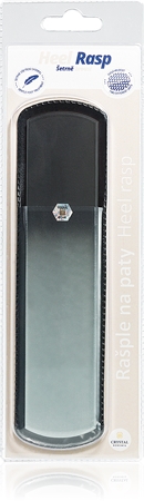 Crystal Bohemia Black raspador de callos para talones
