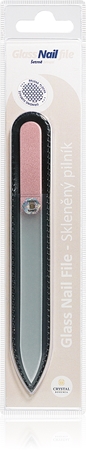 Crystal Bohemia Pink sklený pilník na nechty