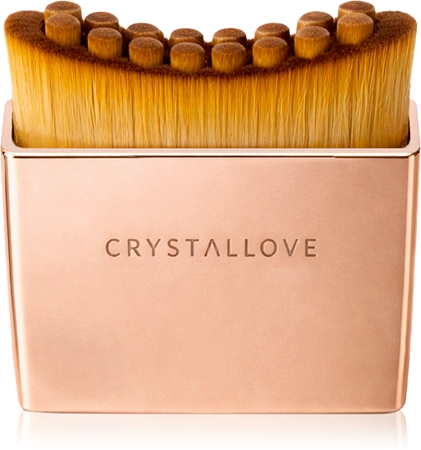 Crystallove Contour Face Brush akcesoria do masażu do twarzy, szyi i dekoltu