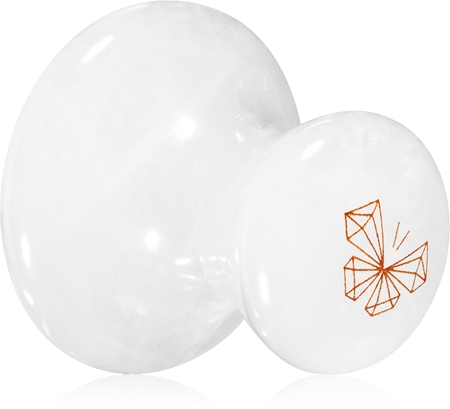 Crystallove Clear Quartz Mushroom accessoire de massage visage