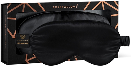 Crystallove Silk Eye Mask Sleep Mask