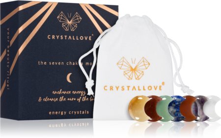 Crystallove Energy Crystals The Seven Chakra Moons Masāžas rīks