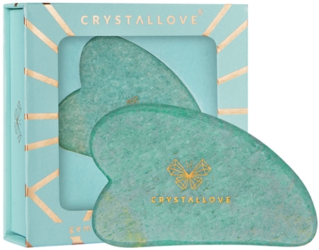 Crystallove Amazonite Gua Sha pripomoček za masažo