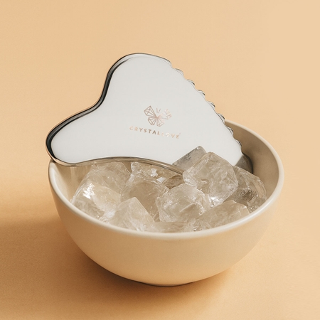 Crystallove Cryo Ice Body Gua Sha Massage Tool for the body