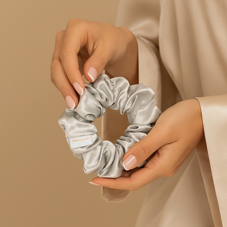 Crystallove Silk Scrunchie silk scrunchie