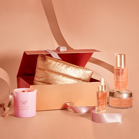 Crystallove The Pink Glow Ritual σετ δώρου