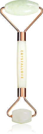 Crystallove Jade Roller wałek do masażu do twarzy