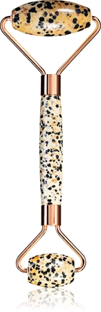 Crystallove Dalmatian Jasper Roller valjak za masažu za lice