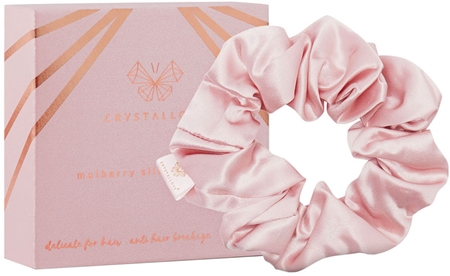 Crystallove Silk Scrunchie šilkinė gumytė plaukams