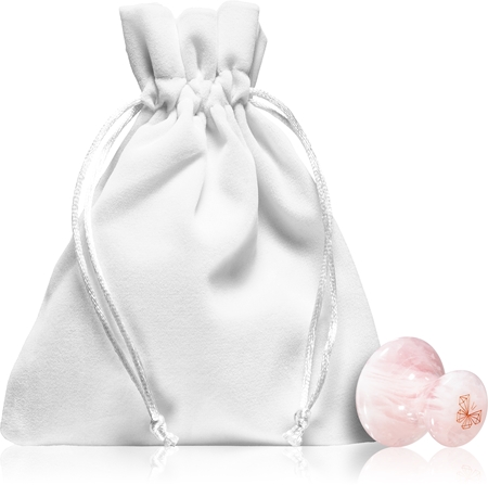 Crystallove Rose Quartz Mushroom Massage Tool for the face