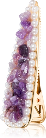 Crystallove Amethyst Hair Clip sponka do vlasov