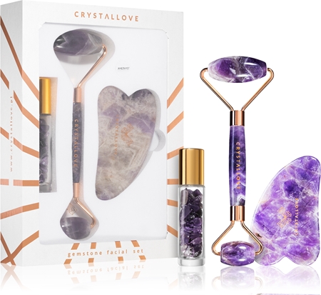 Crystallove Amethyst Beauty Set kit soins visage