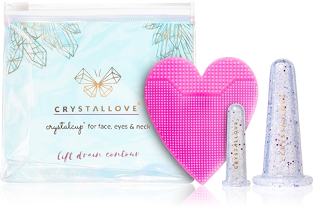 Crystallove Crystalcup facial cupping set